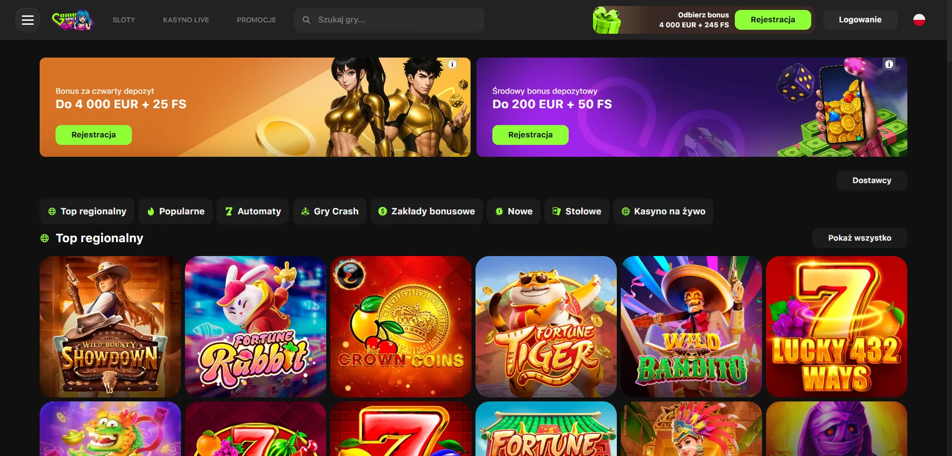 Gry z prawdziwym krupierem w GameSpot Live Casino